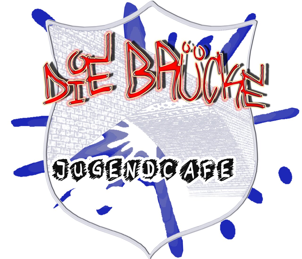Logo, Die Brücke Jugendcafé.