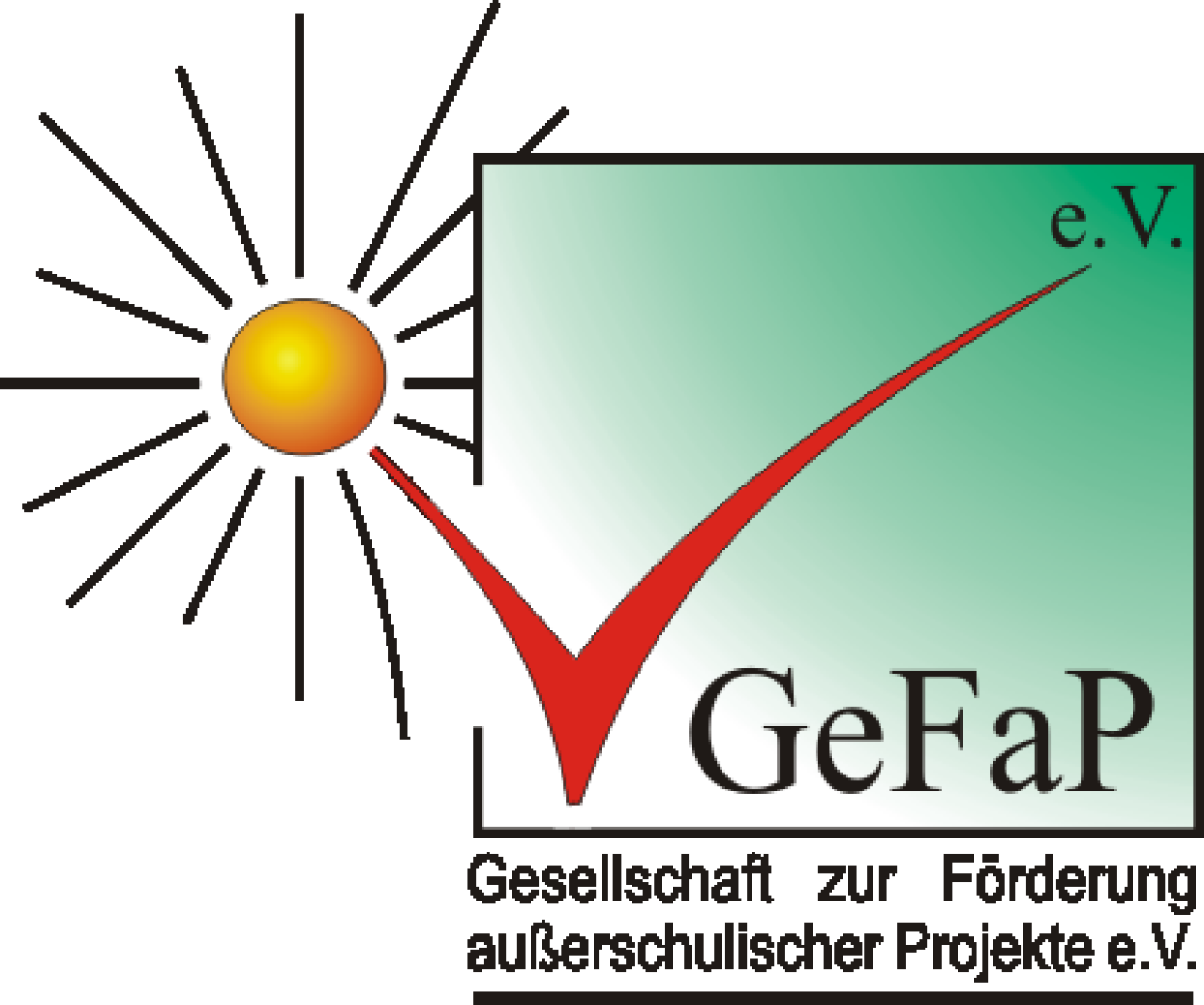 Logo der Gesellschaft zur Förderung außerschulischer Projekte e.V.
